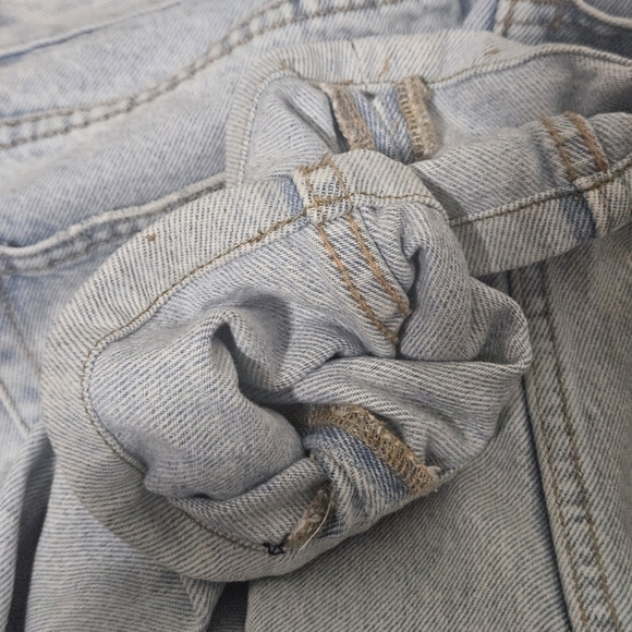 Pull & Bear high rise button fly straight leg jeans size 4 - Picture 10 of 16